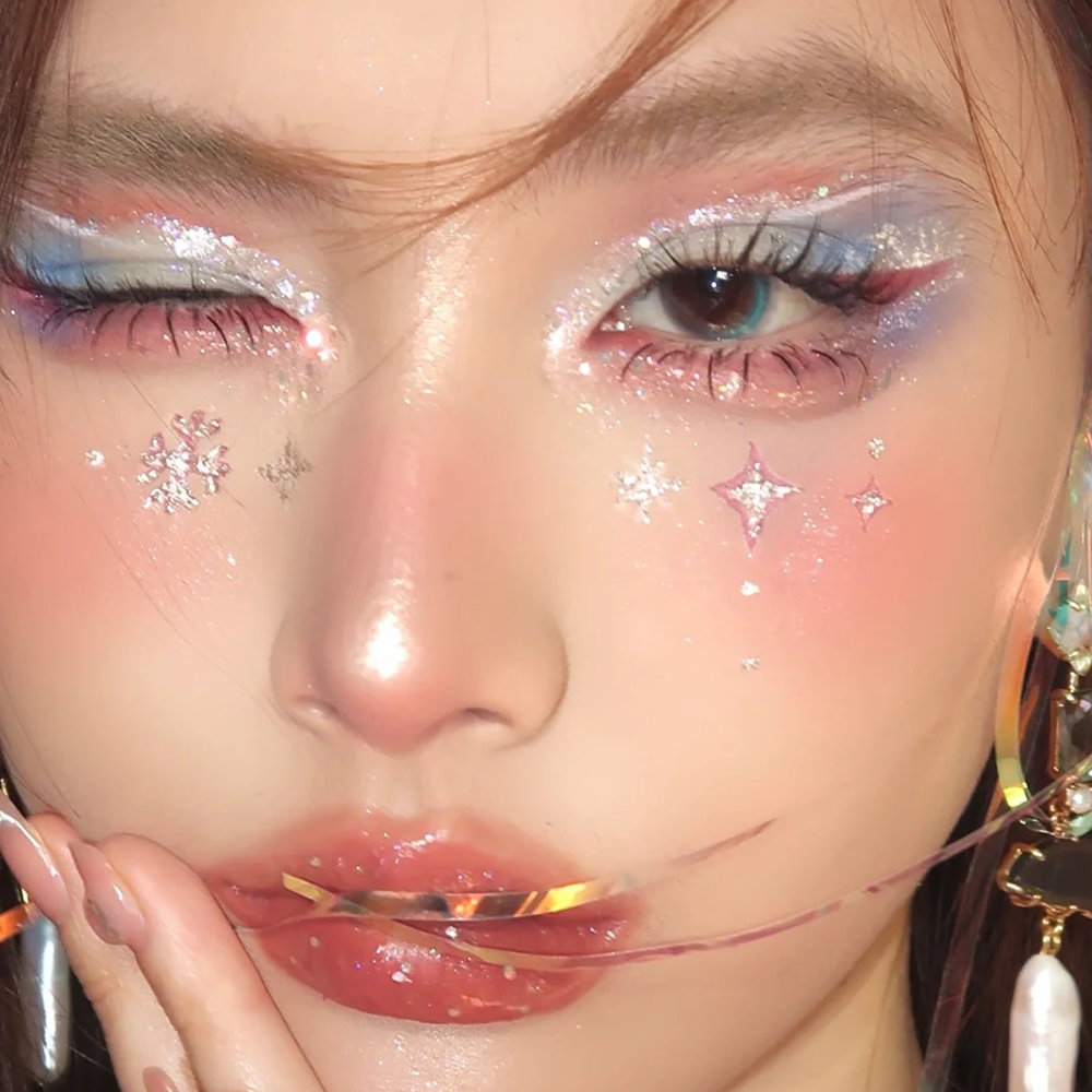 Waterproof Diamond Glitter Liquid Eyeliner Shimmer Eyeshadow Lying Silkworm Pen Eye Makeup