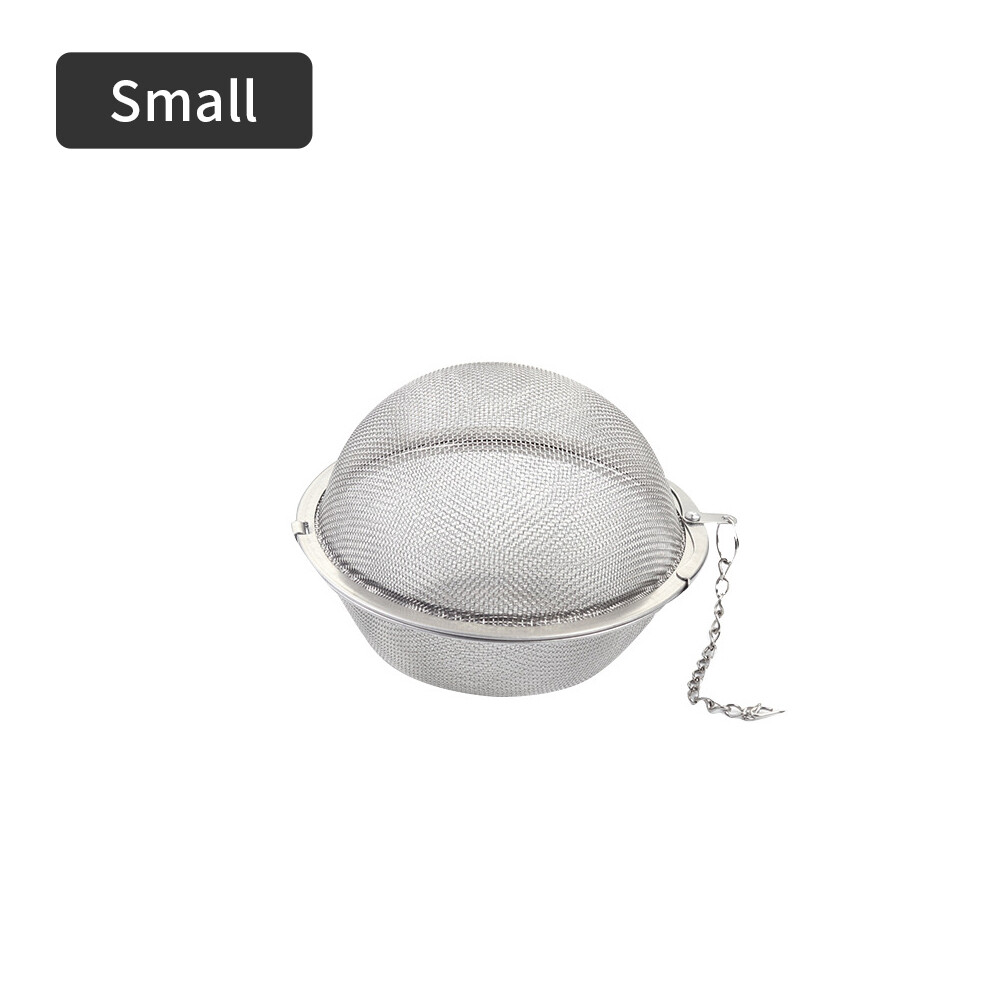 304 Stainless Steel Seasoning Ball Soup Bag Tea Filter Ball Locking