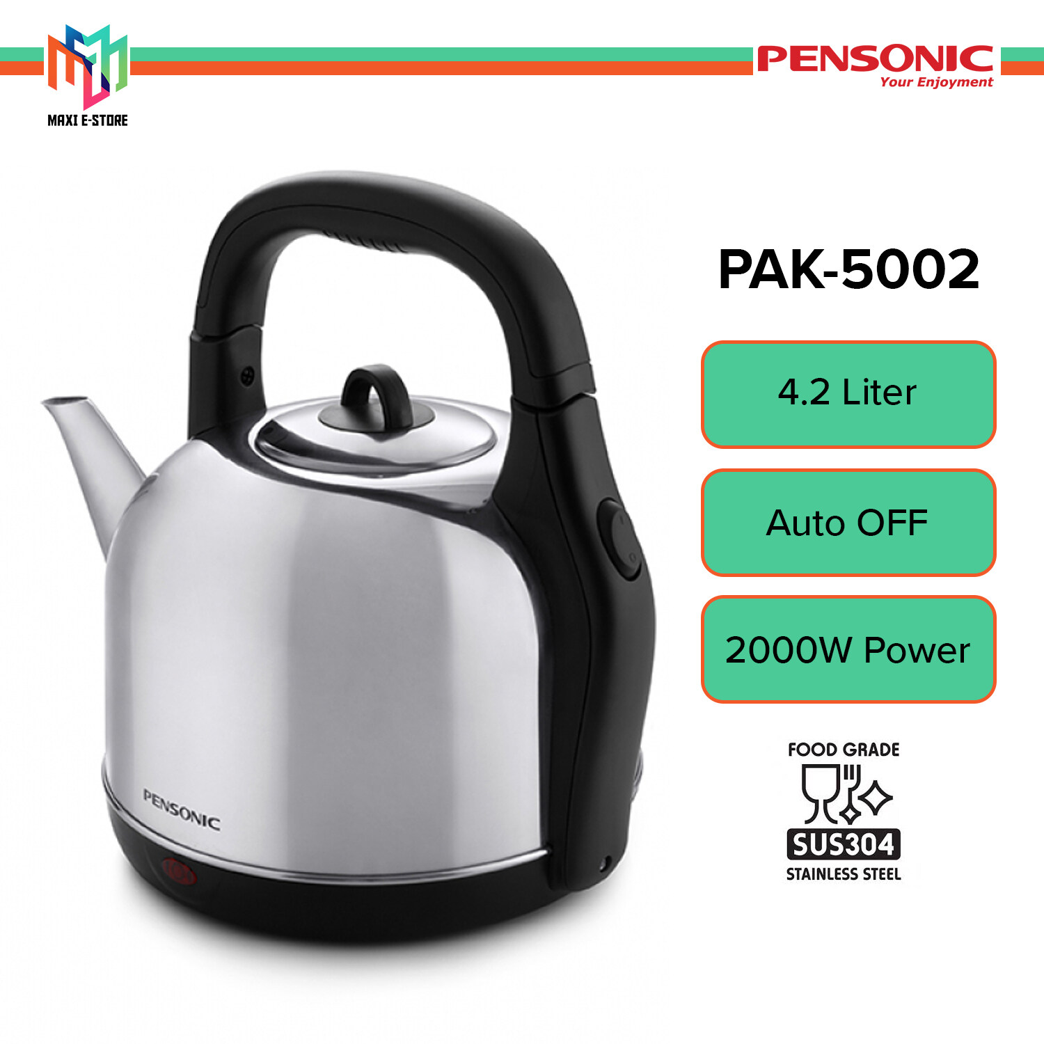 pensonic kettle price