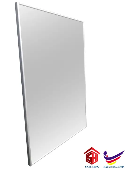 Bathroom Aluminium Mirror Frame Matte Black White Gold Stainless Matte Black White Gold Stainless