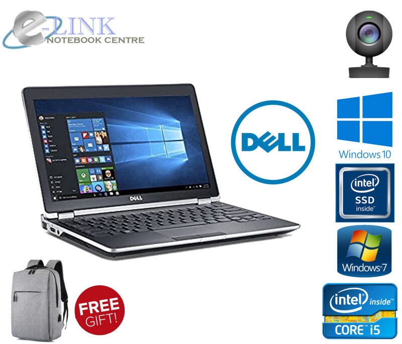 Dell Latitude E6530 Core i3 i5 i7 3GEN / 4-8GB RAM / 250GB HDD / 120-240GB SSD / Windows 7 - 10/HDMI PORT Malaysia