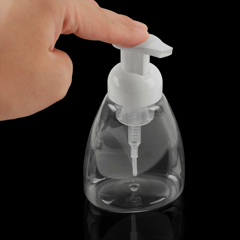 [Cutewomen2020] 250/300ml nhựa trong tạo bọt Chai Xà phòng lỏng Whipped Mousse Lọ dạng lăn dầu gội Lotion Gel tắm xịt bọt chai