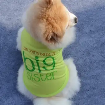 Yexiao Pakaian Hewan Peliharaan Musim Panas Baju Anjing Yang Lucu