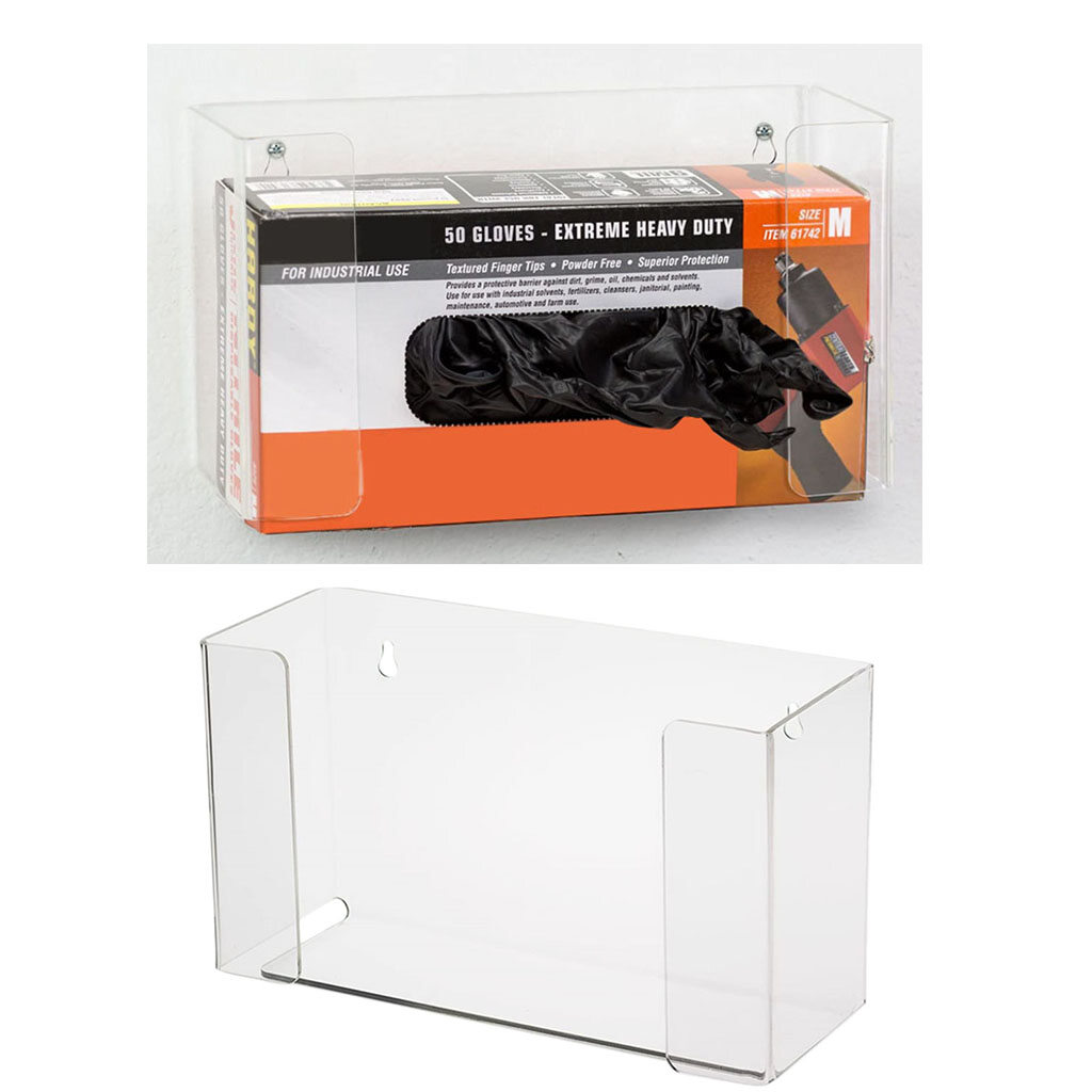 LazaraMall Single Capacity Dental Lab Glove Box Dispenser Holder 9.5 x ...