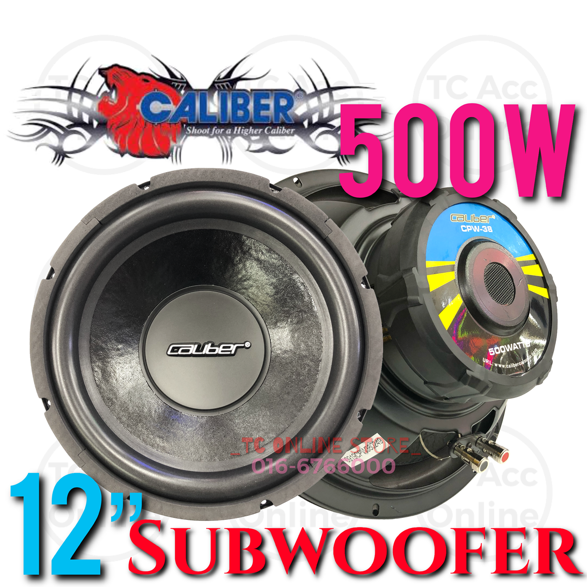 caliber woofer