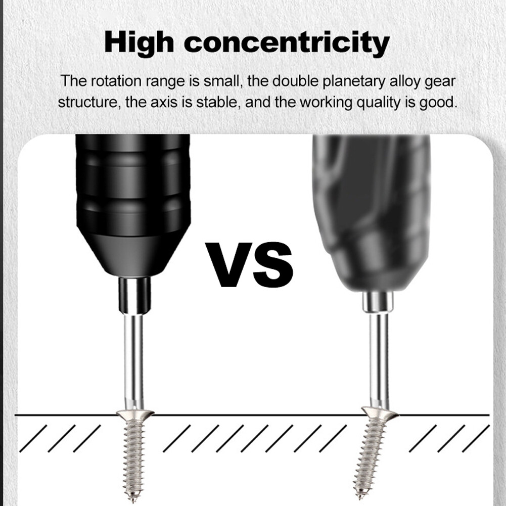 Smart Sensor Mini Cordless Electric Screwdriver Portable Power Tools Set Rechargeable Multifunctional Electric Screwdriver
