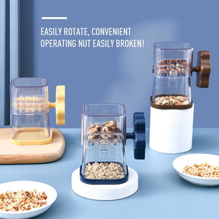 Manual Nut Grinder Multifunctional Dried Fruit Crusher Peanut Masher Nut Chopper chocolate Grinding Device Kitchen Tools