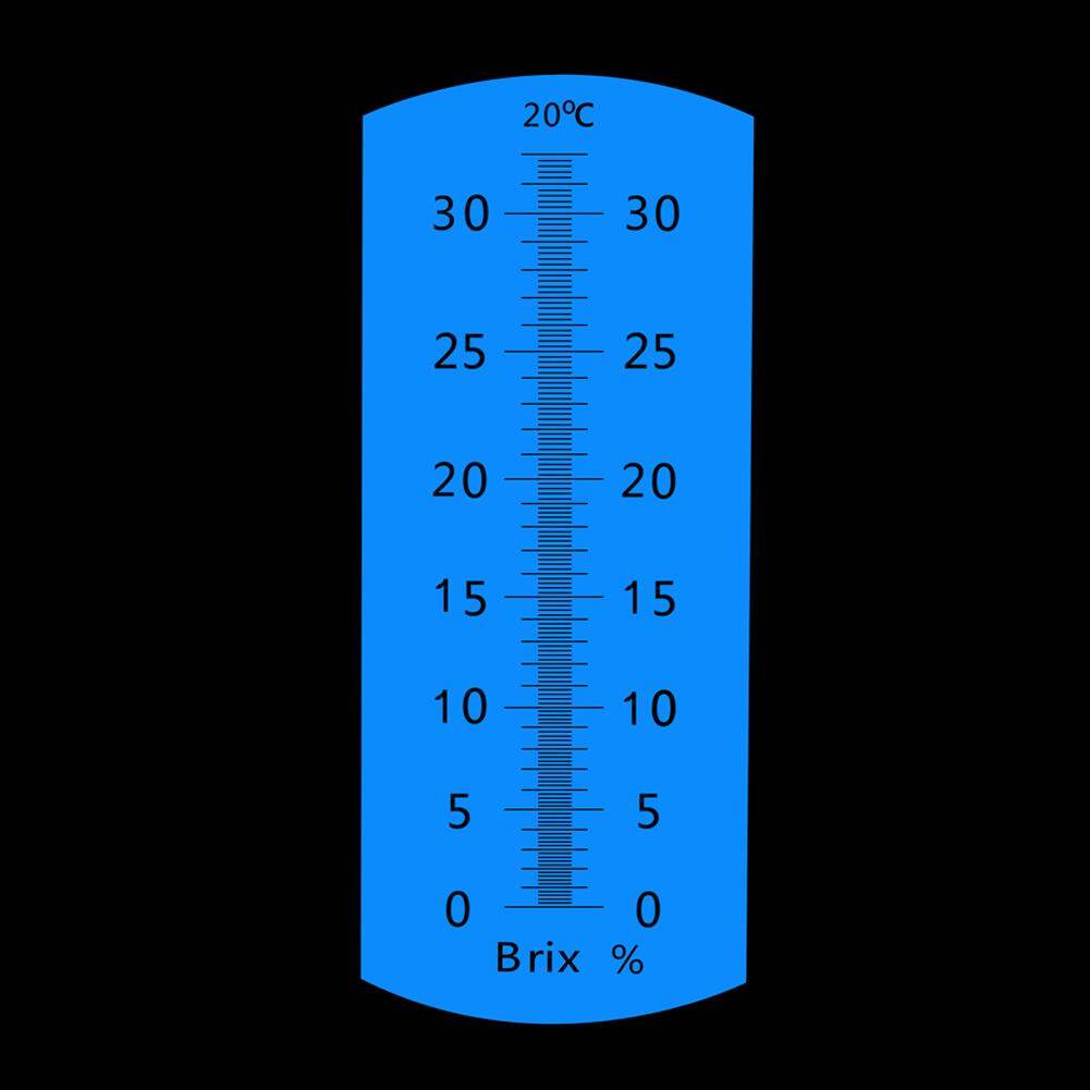RCYAGO Máy Đo Khúc Xạ ATC 0-32% Khúc Xạ Kế Đo Đột Ngọt Brix Mới Máy Đo Đường Kiểm Tra Hàm Lượng Đường
