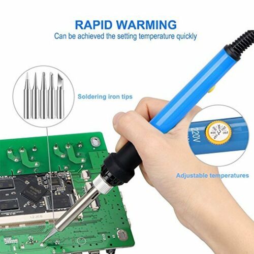 【Giải khóa】 nhíp dây hàn Bộ dụng cụ hàn mỏ hàn điện 220V EU