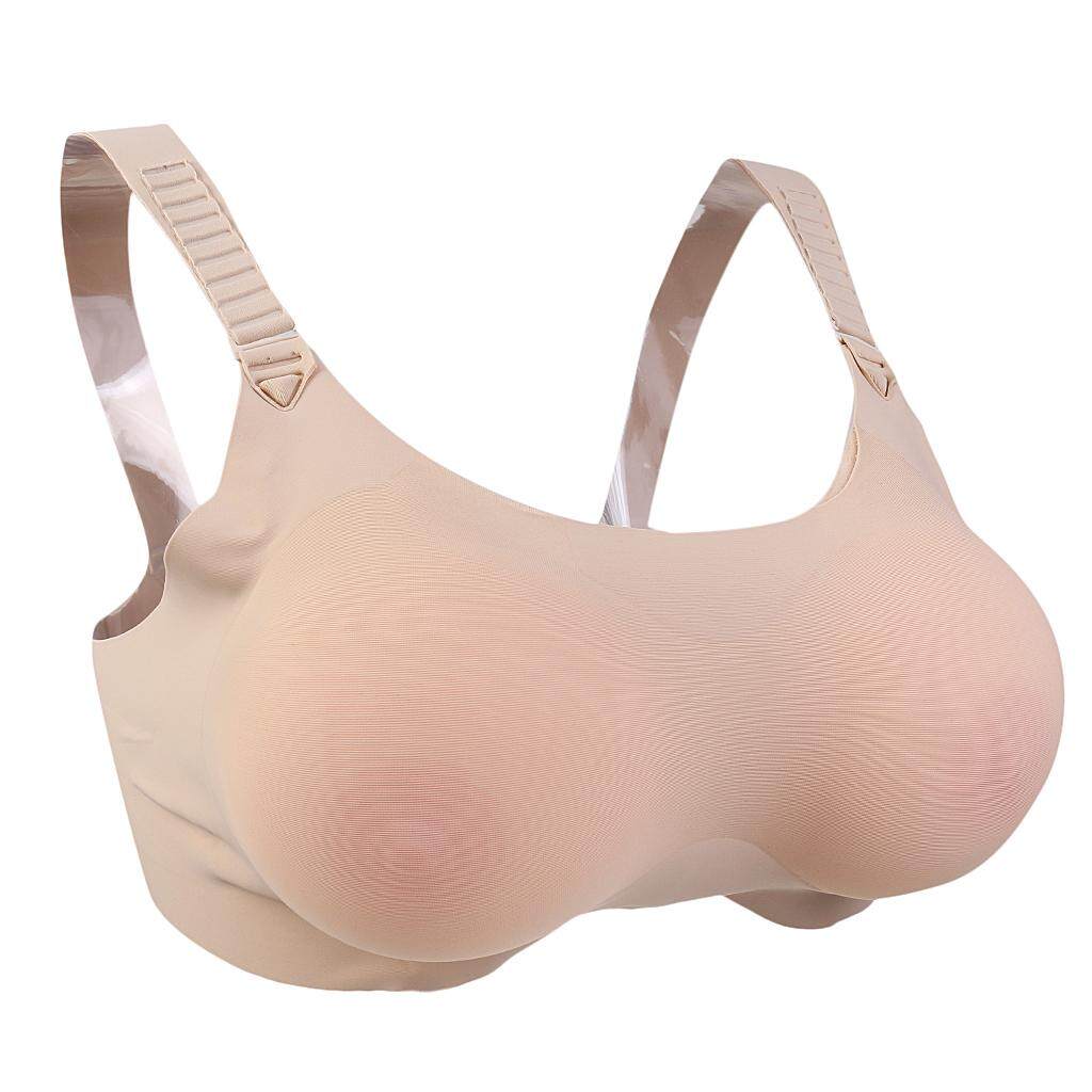 ONEFENG Silicone Breast Forms for Crossdressing Adjustable Straps 