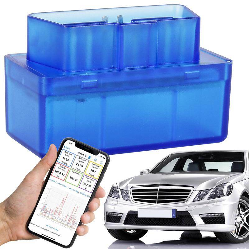 Tự động Bluetooth Máy Quét Chẩn đoán xe mini OBD2 máy quét xe mini OBD2 máy quét Tương thích với hệ thống IOS và Android chuyên nghiệp tự động Bluetooth Máy Quét Chẩn Đoán xách tay OBDII Đầu đọc mã đèn xe ô tô chẩn đoán công cụ quét cho xe ô tô tự động