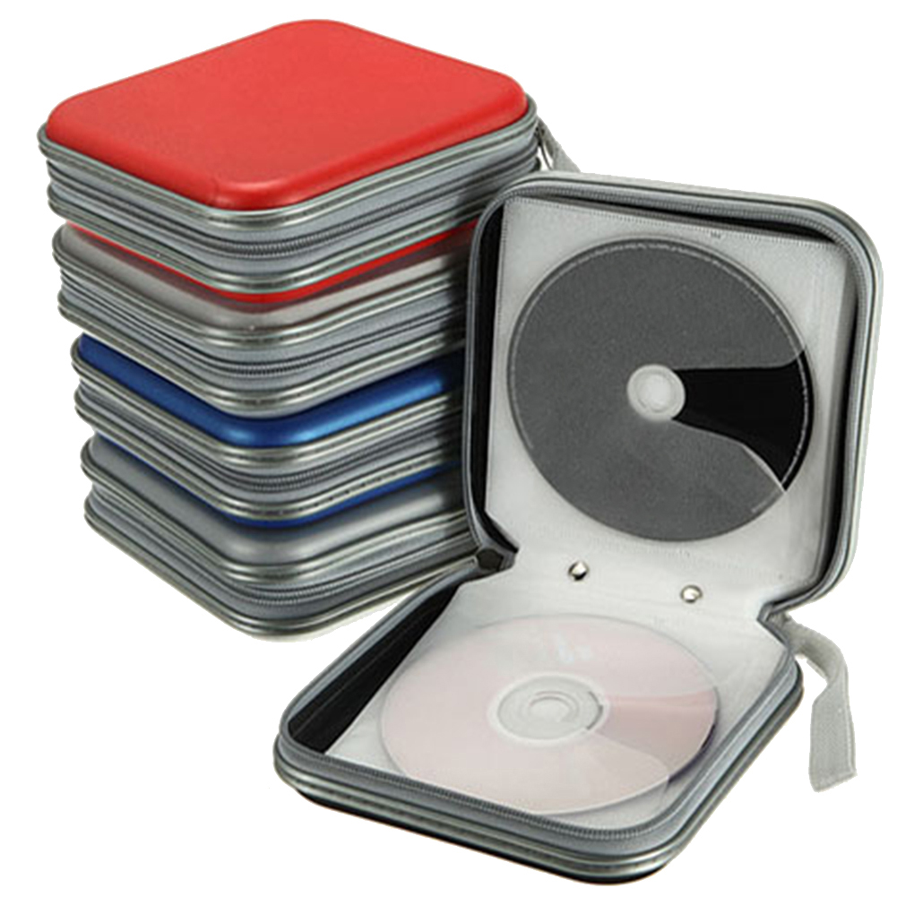 40 Chiếc Ví Đựng Đĩa CD DVD Dung Lượng Di Động Hộp Đựng