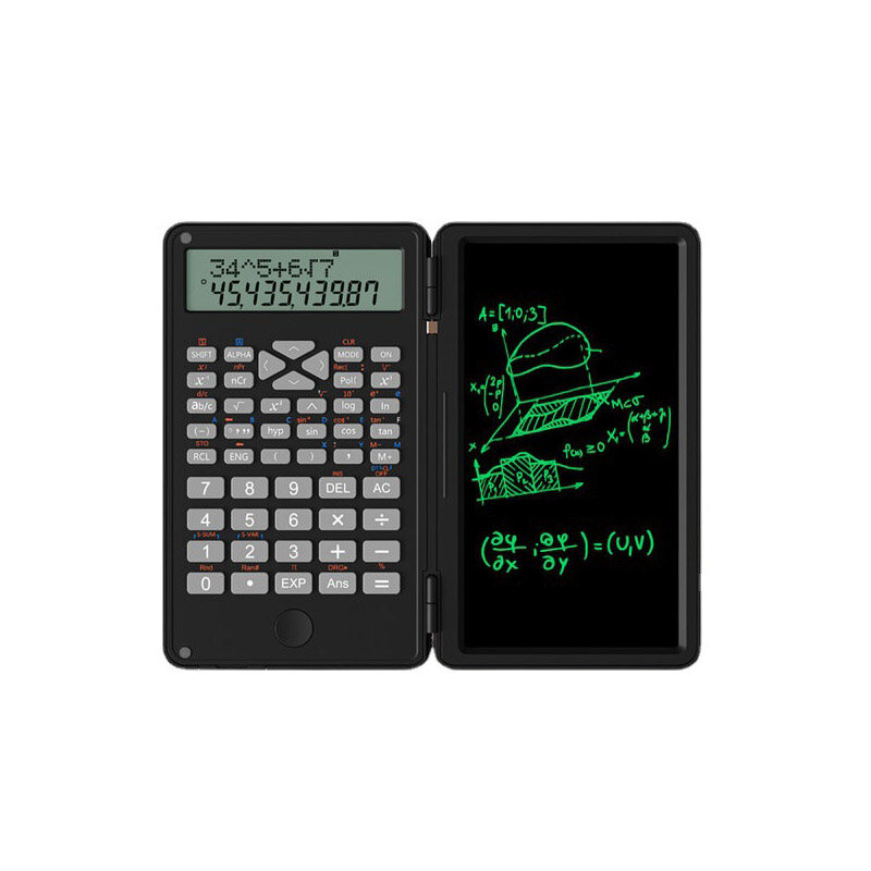 MSQ calculator 2in1 Standard Scientific Calculator Versatile calculator for the small office exam handwriting board Handwriting accounting Use a computer for commercial teaching