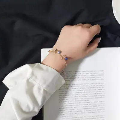Korea Fashion Hollow Star Bracelet Student Girl Good Friends Jewelry Gift