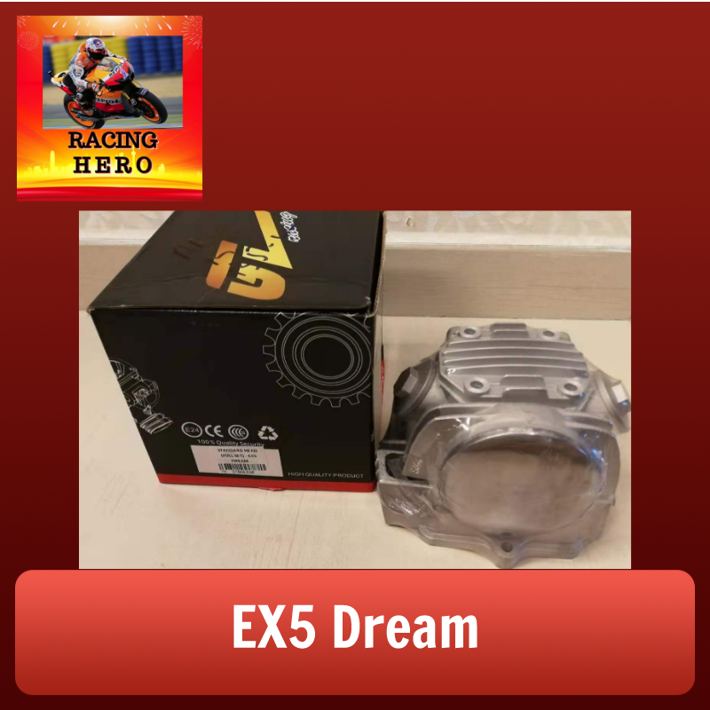 EX5 Dream cylinder head standard (full set) GL RACING  Lazada