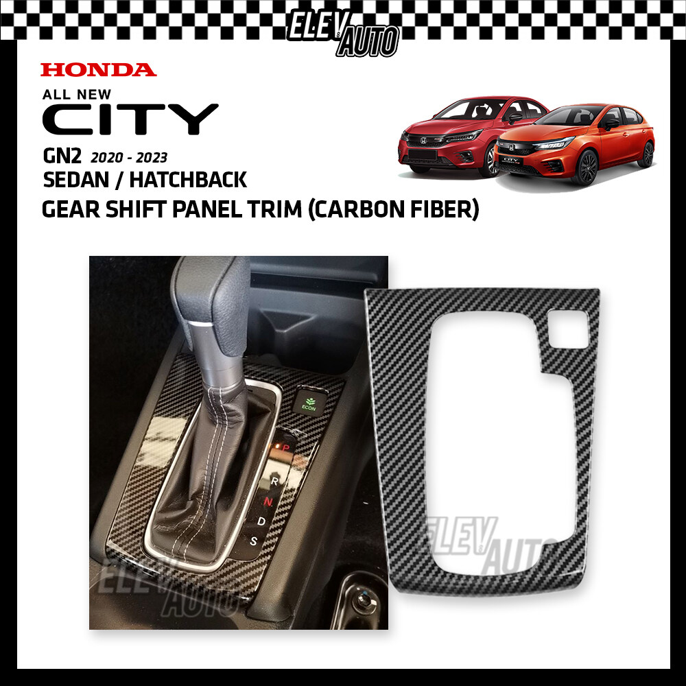 Honda City GN2 Sedan Hatchback Carbon Gear Shift Panel Trim Interior