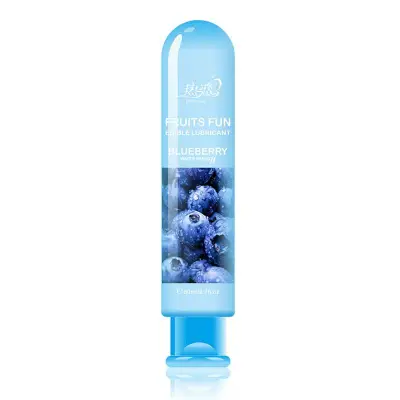 Jam flavor lubricant water soluble antibacterial sex Lubricant male famale sex toys blueberry flavor lubricant 80ml