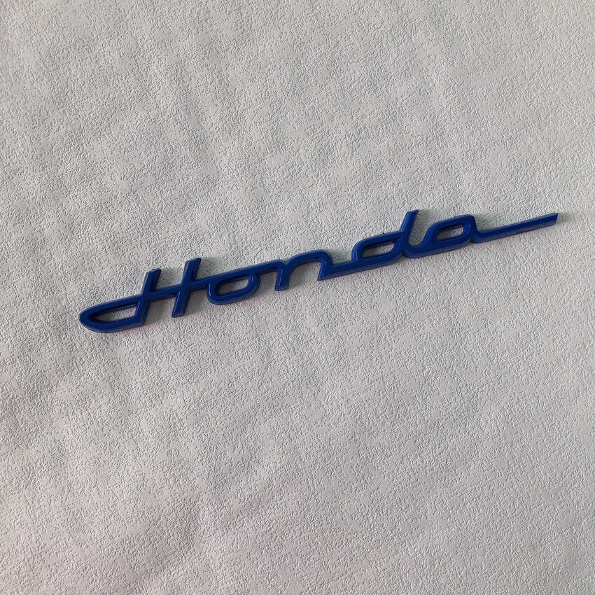 For honda car logo honda letter emblems badge car front rear logo decor