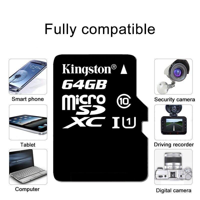 Kingston SD card flash memory card memory card mini TF card mobile phone/tablet memory card memory card 4GB 8GB 16GB 32GB 64GB SD card 128GB 256GB 512GB