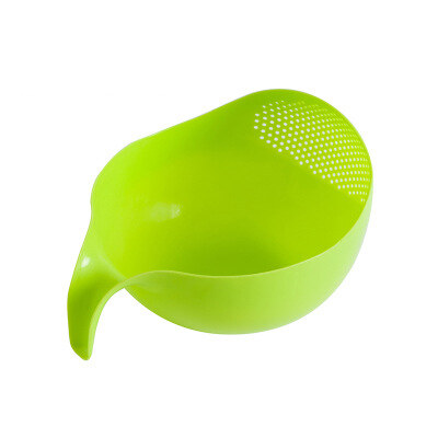 Rice Sieve Plastic Colander Kitchen Drain Basket with Handles Rice Bowl Strainer Strainer Basket Sink Drain Kitchen Tools