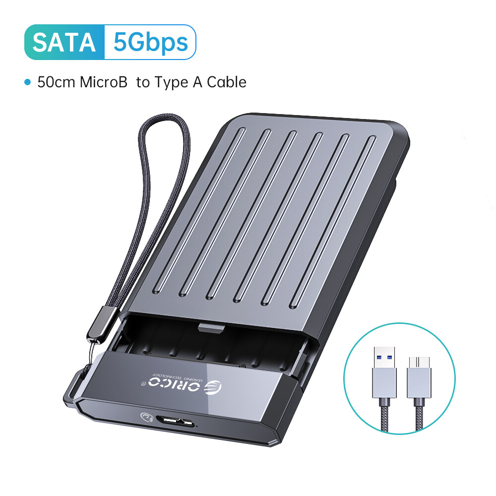 Orico usb 3.0 to sata 3.0 hdd case 2.5" hdd enclosure external hard drive case support 2tb uasp connected to pc,laptop,ps4