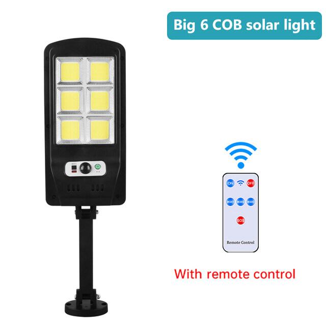 500W Solar Sensor Wall Light COB/LED IP65 Waterproof Human Body Sensor ...