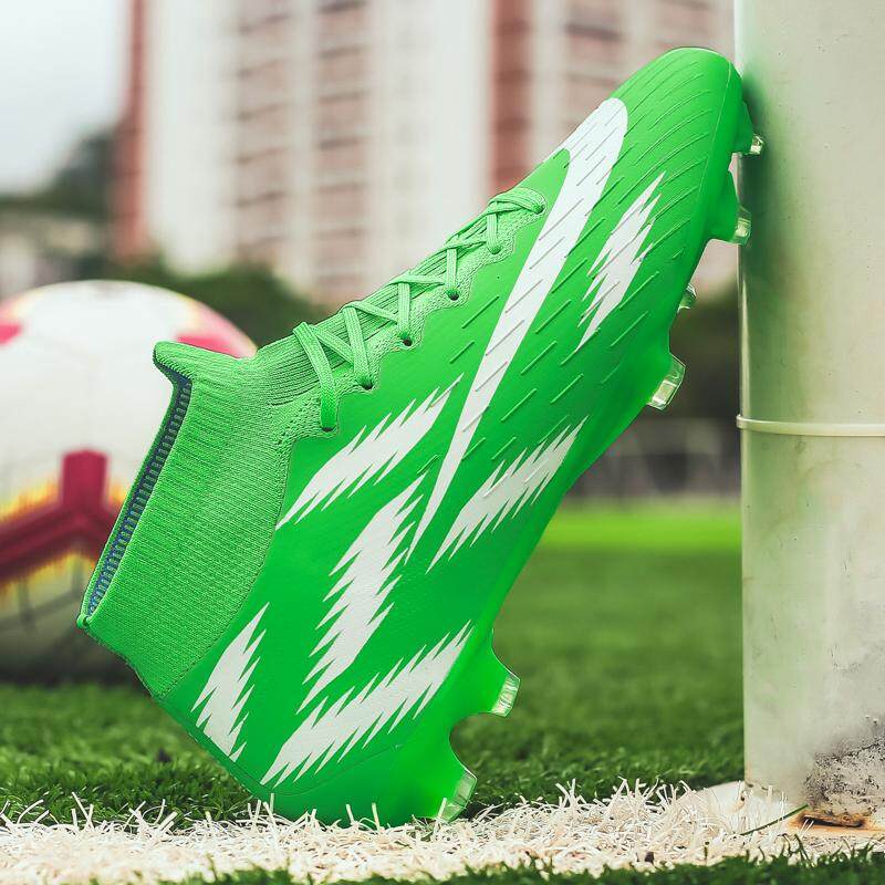 2019 baru sepatu sepak bola tinggi atas anak-anak dewasa pria dan wanita kuku panjang slip-tahan kenyamanan AGC Luo Cheng pelatihan kompetisi yang didedikasikan olahraga outdoor lima-a-side sepatu sepak bola