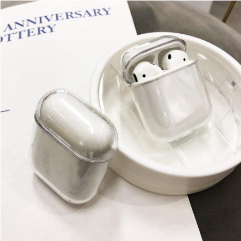 [Trail Blazers] Hộp Bảo Vệ Trong Suốt Cho Airpods Hộp Sạc Tai Nghe Bluetooth Không Dây Hộp Đựng Cho Airpods Vỏ Bọc Tai Nghe TPU