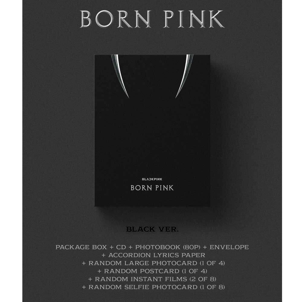 ALBUM Thứ 2 Của BLACKPINK BORNPINK (Có Áp Phích Gấp)