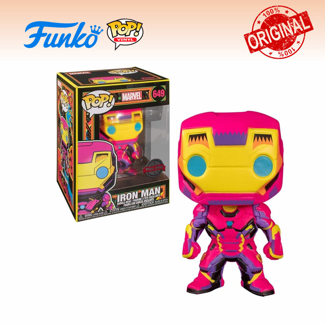 funko pop iron man 649