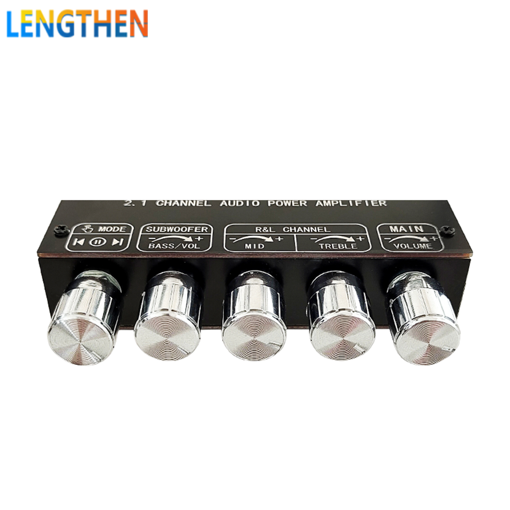 FocusAi  ZK-MT21S 2.1 Channel BL Audio Power Amplifier Board Module Heavy Subwoofer module