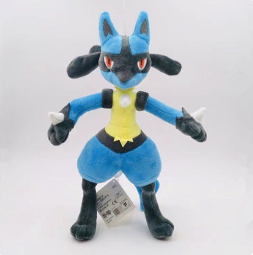 Lucario Aura Pokemon Plush Toy From Riolu Pokedoll Stuffed Animal Doll ...