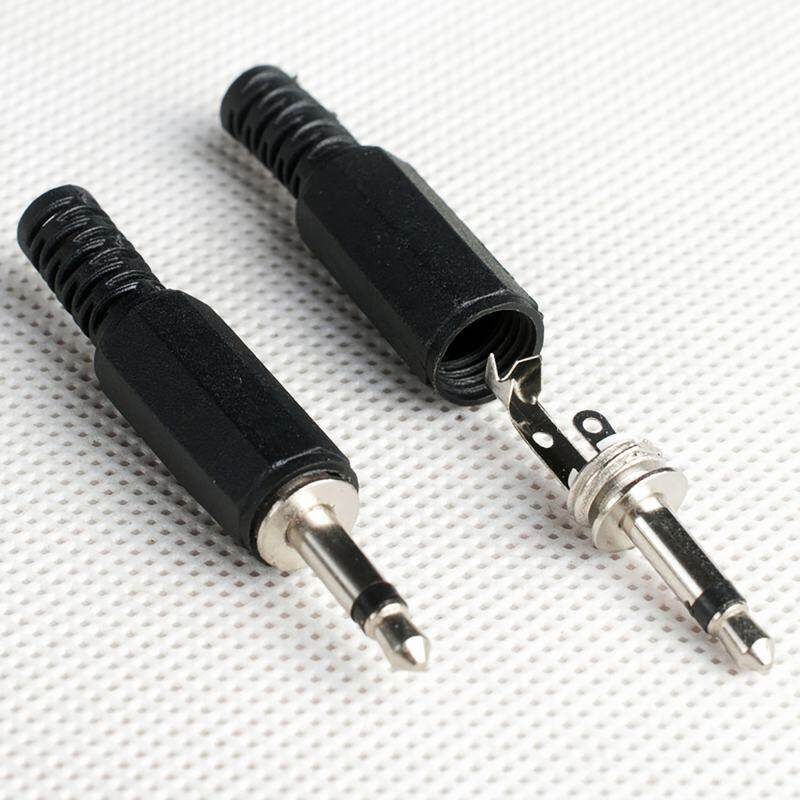 3.5mm Hexagon insulated Mono/Stereo 2/3 core jack plug audio connnectors
