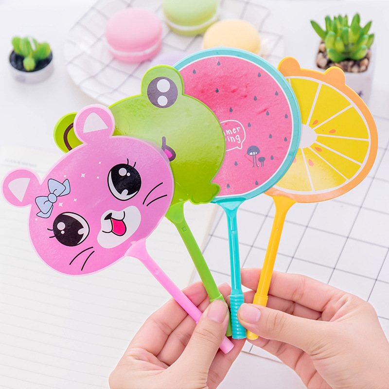 Cute Animal Fan Ball Pen Stationery Student Pen Study Gift