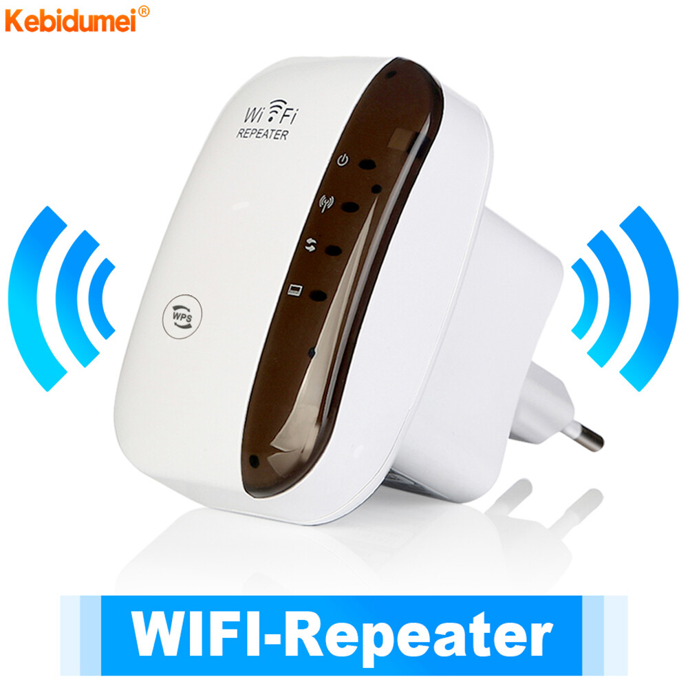 Kebidumei WPS Router 300Mbps WiFi Amplifier WiFi Router WIFI Network Signal WIFI AP Adapters