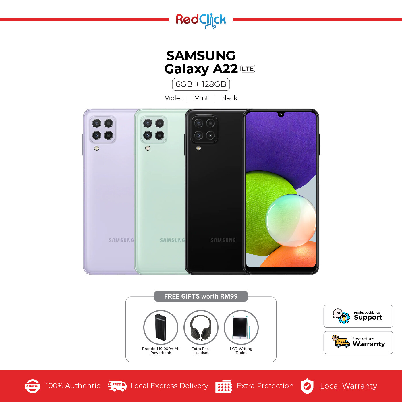 Samsung Galaxy A22 Price in Malaysia & Specs - RM799 | TechNave