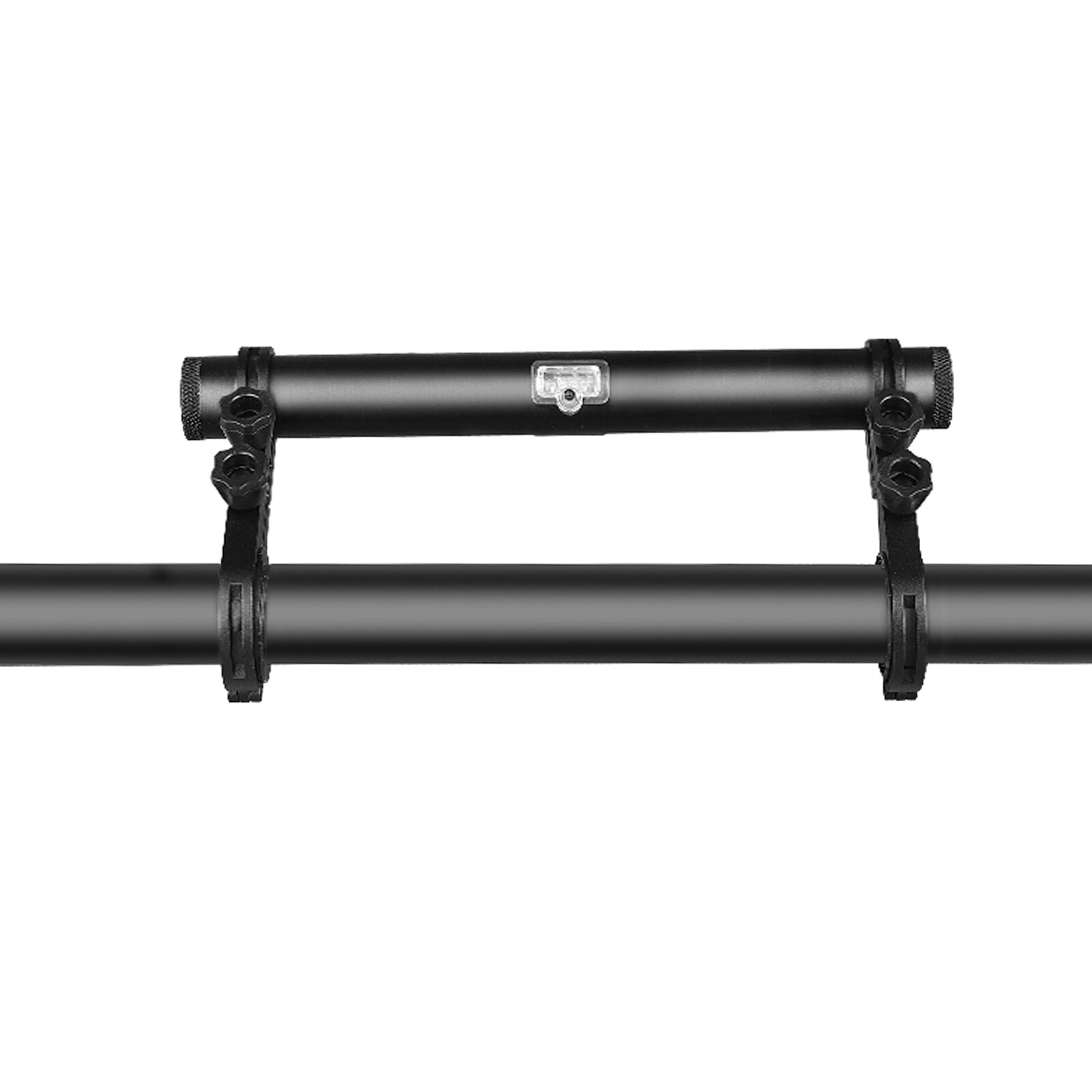 Bicycle Handlebar Extended Bracket USB Charging Power Ban-k Bike Front Light Mount Bar Holder Multifunction Cycling Aluminium Alloy Handlebar Extender Handlebar Extension Support Rack