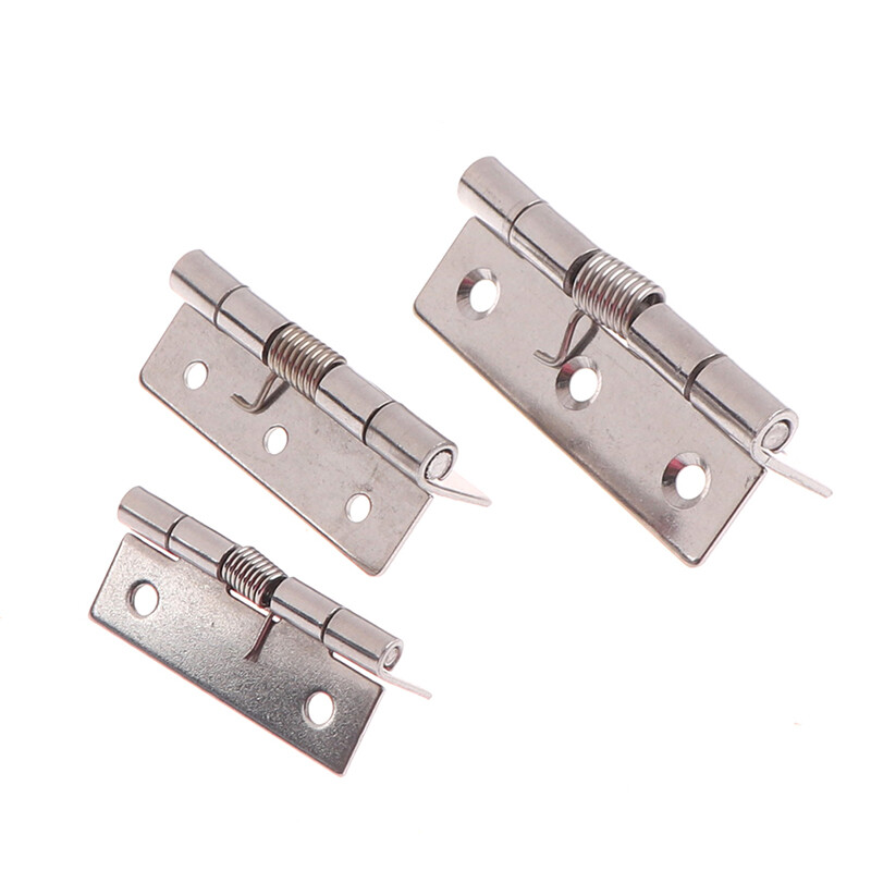 Sporter Stainless Steel Self-Closing Corner Spring Draw Door Hinge 2  2.5  3