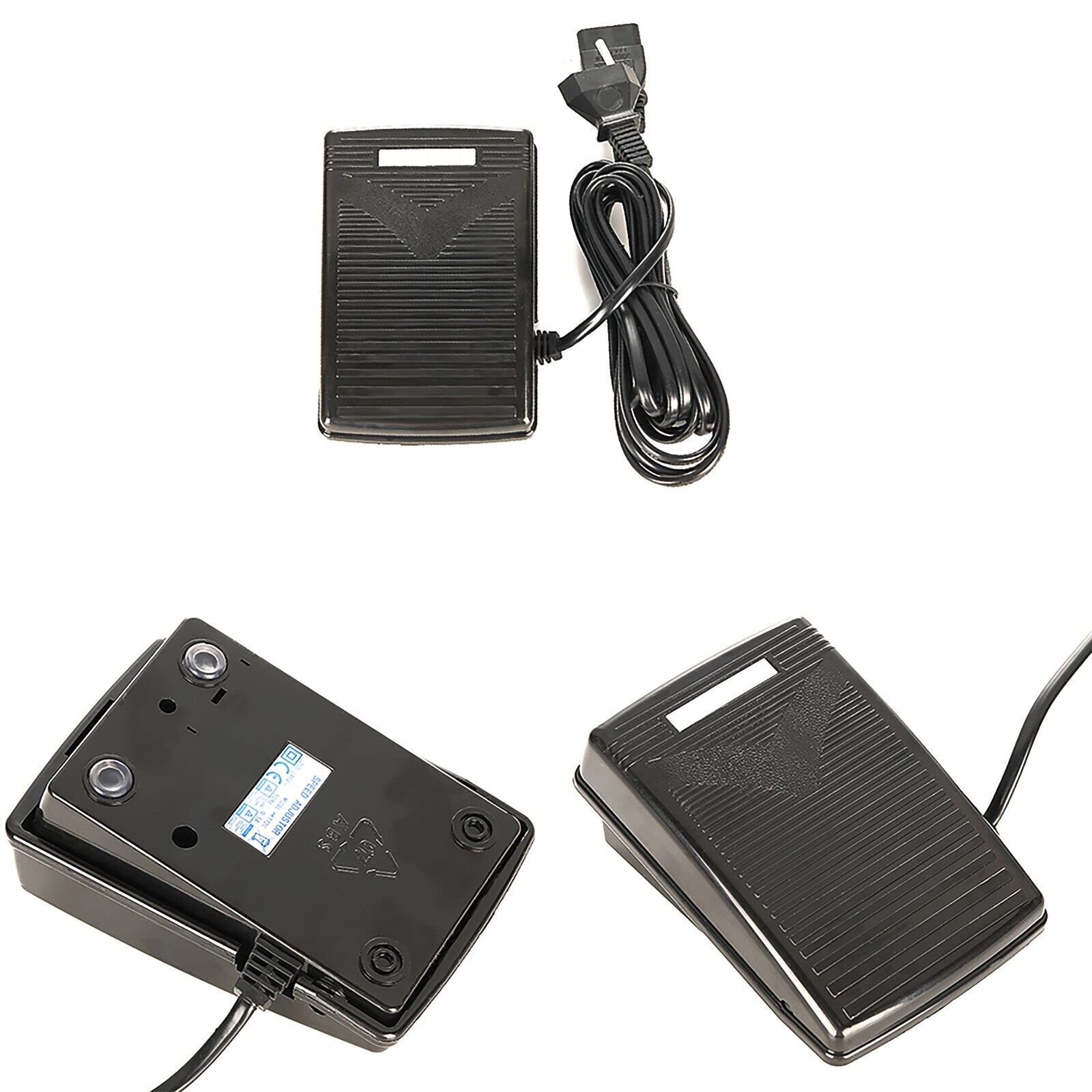 Sewing Machine Foot Pedal Speed Adjustor Controller Motor Accessories Control Switch Powercord Electronic For Brother Singer