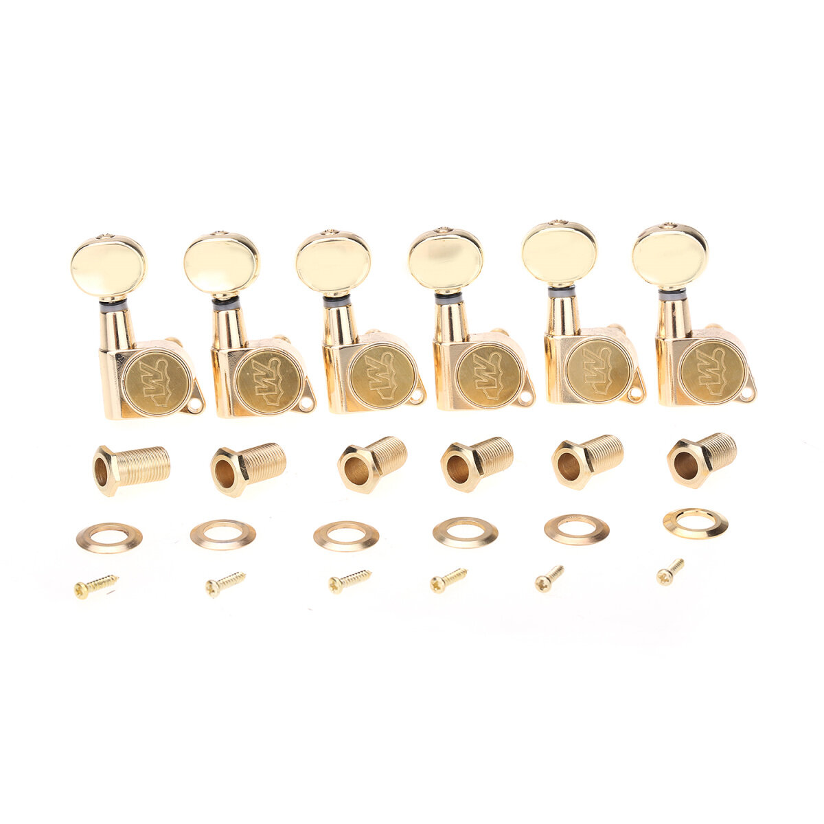 Fender Electric Guitar Tuner - Wilkinson 6 In Line E Z Lok Mini Oval Button Guitar Tuners Machine Heads Tuning Pegs Keys Set For Fender Strat Tele Electric Guitar Chrome Gold Lazada Singapore