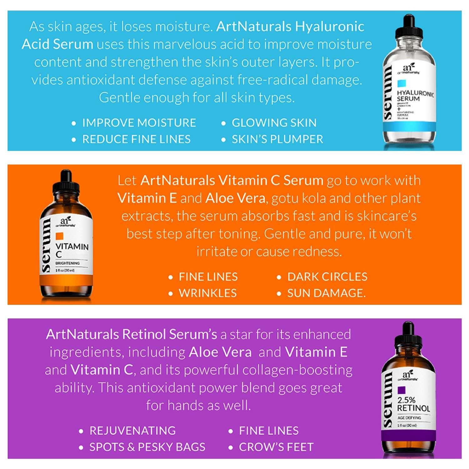 art naturals enhanced vitamin c serum with hyaluronic acid