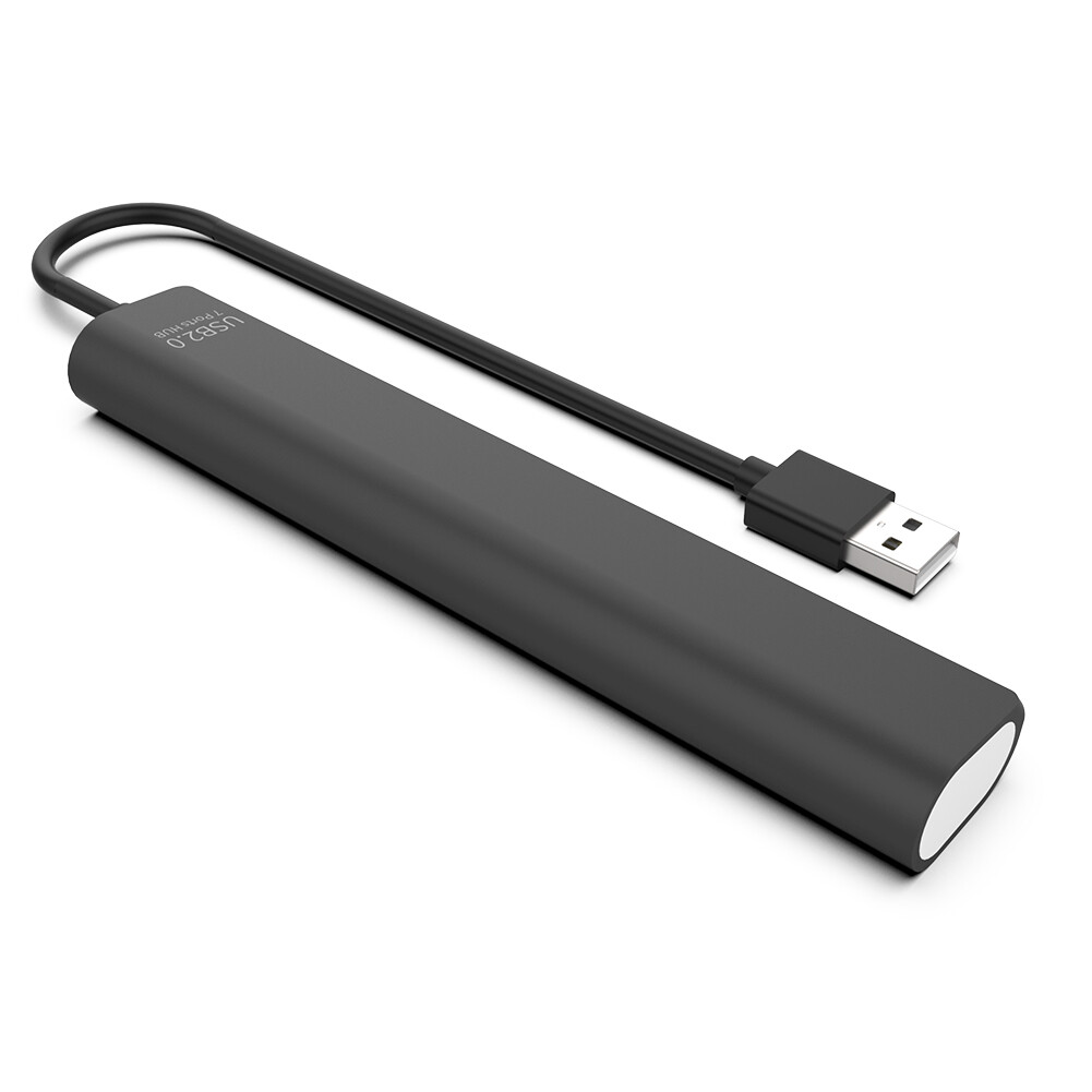 USB 2.0/3.0 HUB Dock Adapter Multi USB Splitter 5Gbps 7 Ports USB Expander