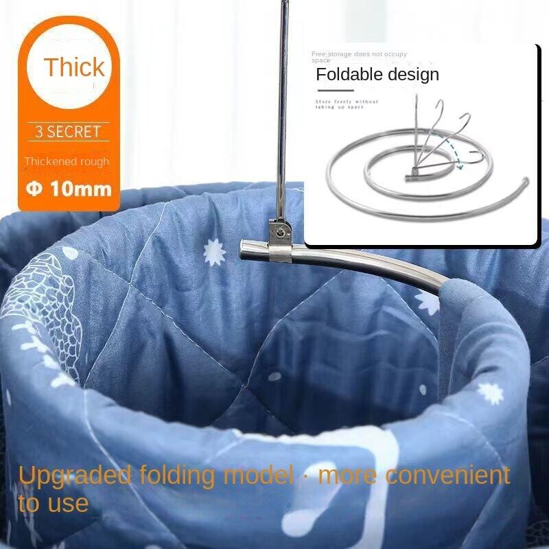💖READY STOCK💖Blanket Artifact Spiral Drying Rack Quilt Cover Clothes