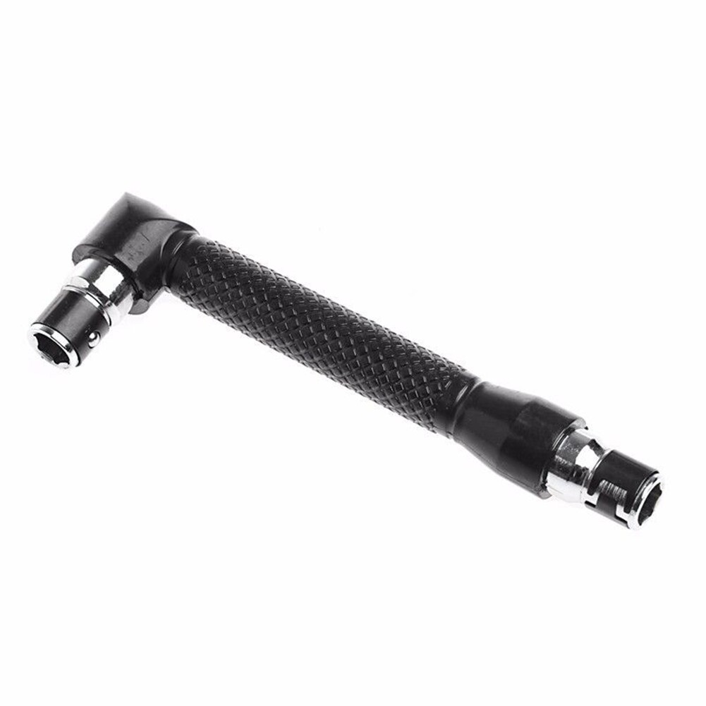 L-shape Handle Dual Head Screwdriver Bit Hex Socket Wrench Tool for Routine