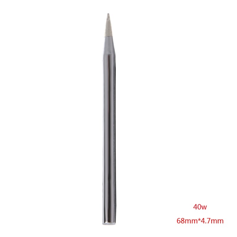 [HOT SELL] 5 Pcs 40W Replacement Soldering Iron Tip Lead-Free Solder Tip