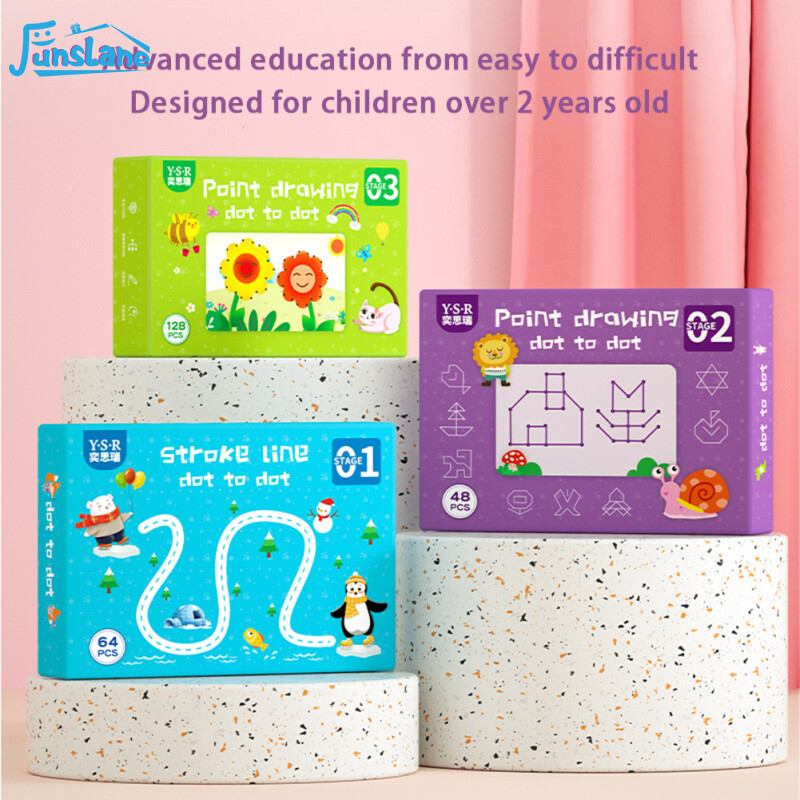FunsLane Magic Practice Copybook For Kids Reusable Handwriting Practice Book Graffiti Coloring Book For Kindergarten Preschools