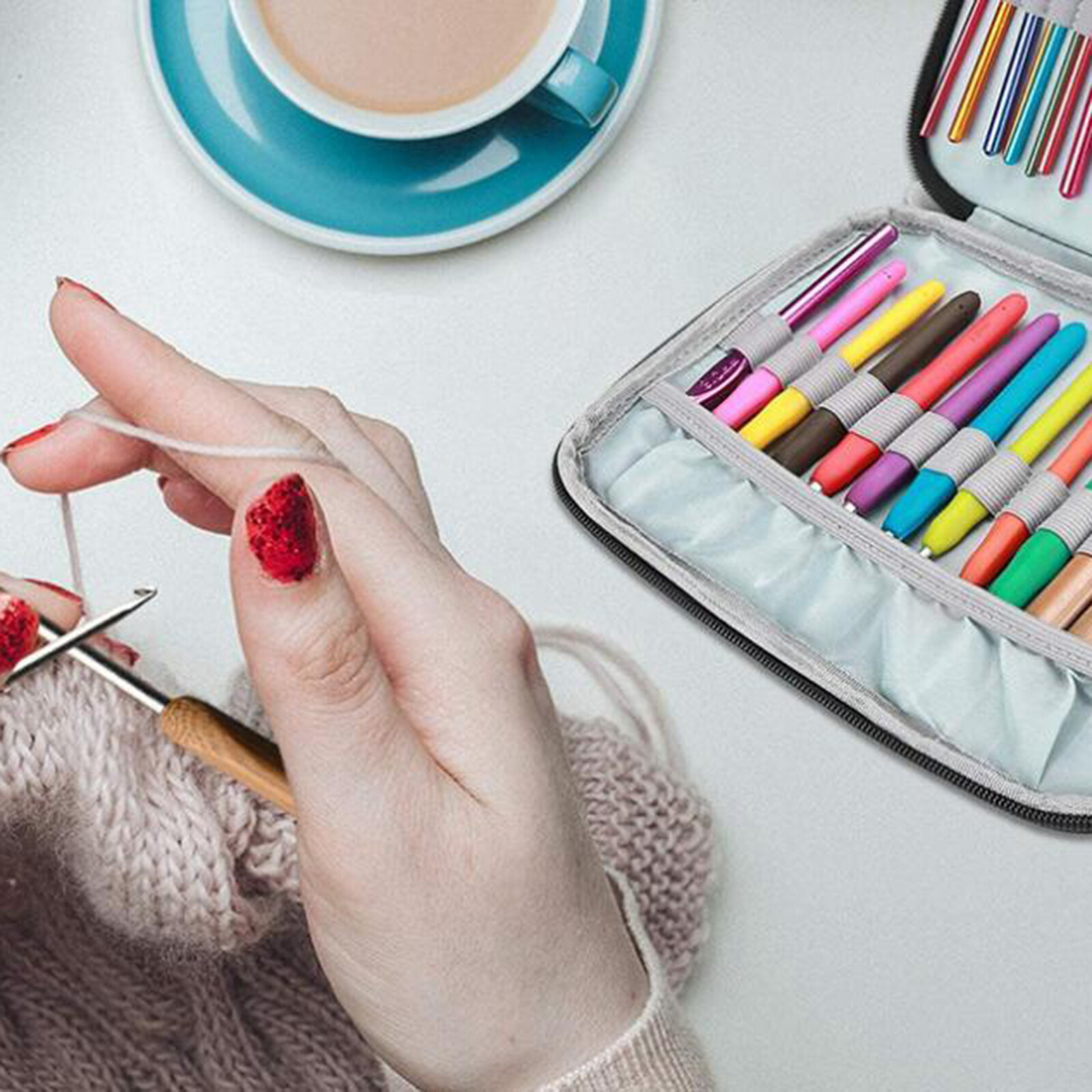 Ốp Móc Blesiya, Dụng Cụ May, Giá Đỡ Kim Đan Túi Đựng Đồ