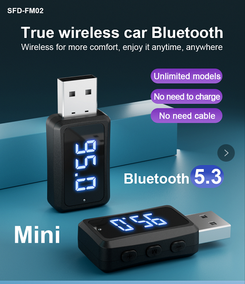 Kebidumei USB Bluetooth AUX Wireless 3.5mm Stereo Music Receiver Stereo Audio Car Kit Music Receiver Adapter For Aux Car Kit PC Computer Laptop Android Phones