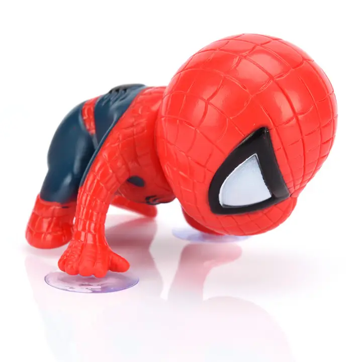 spiderman window toy