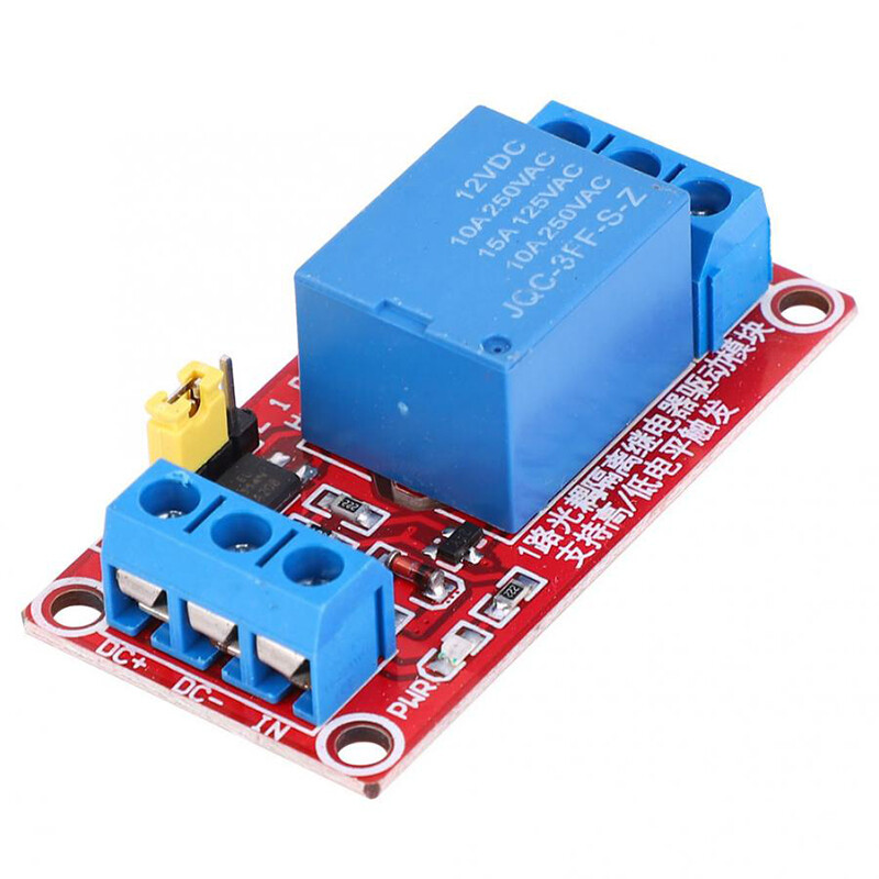 Relay Expansion Board 1 Road with Optocoupler 12V High and Low Trigger Relay Module
